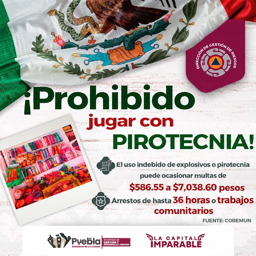 Uso de Pirotecnia