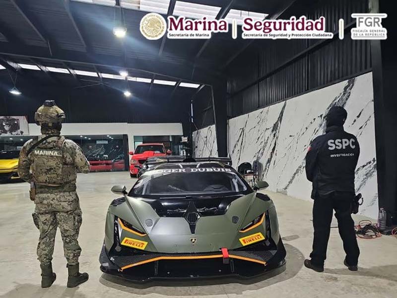 Detienen a empresario vinculado a Rutilio Escandón; decomisan Ferrari y Lamborghini