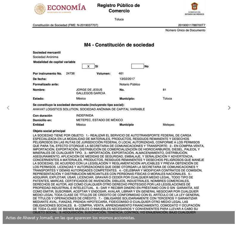Empresa vinculada al CJNG recibió más de 678 mil pesos del Gobierno de Rocha Moya