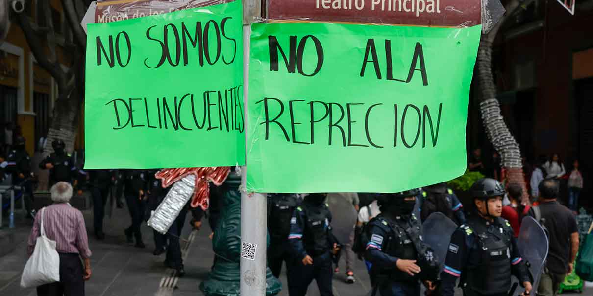 enfrentamiento ambulantes vs policías