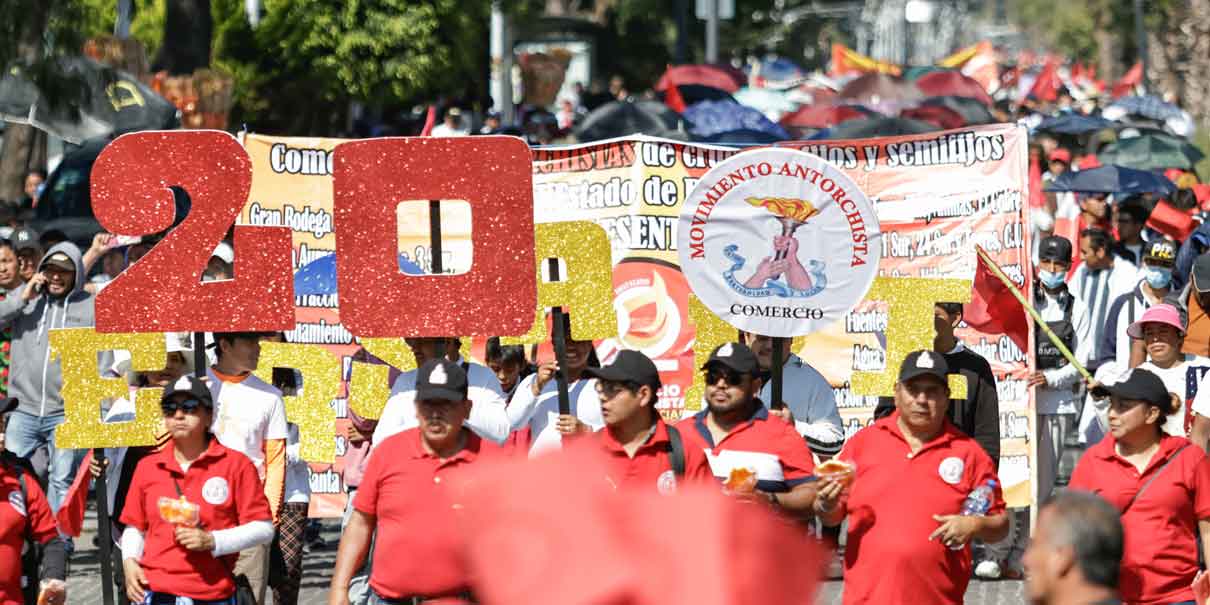 Festejos de Antorcha Campesina provoca cierres viales y falta se servicio de transporte