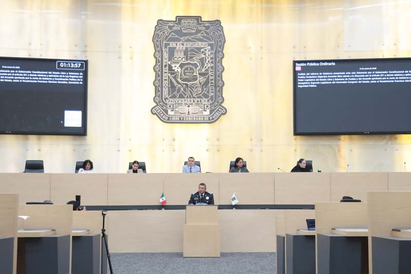 Francisco Sánchez defiende cifras reales de seguridad en Puebla