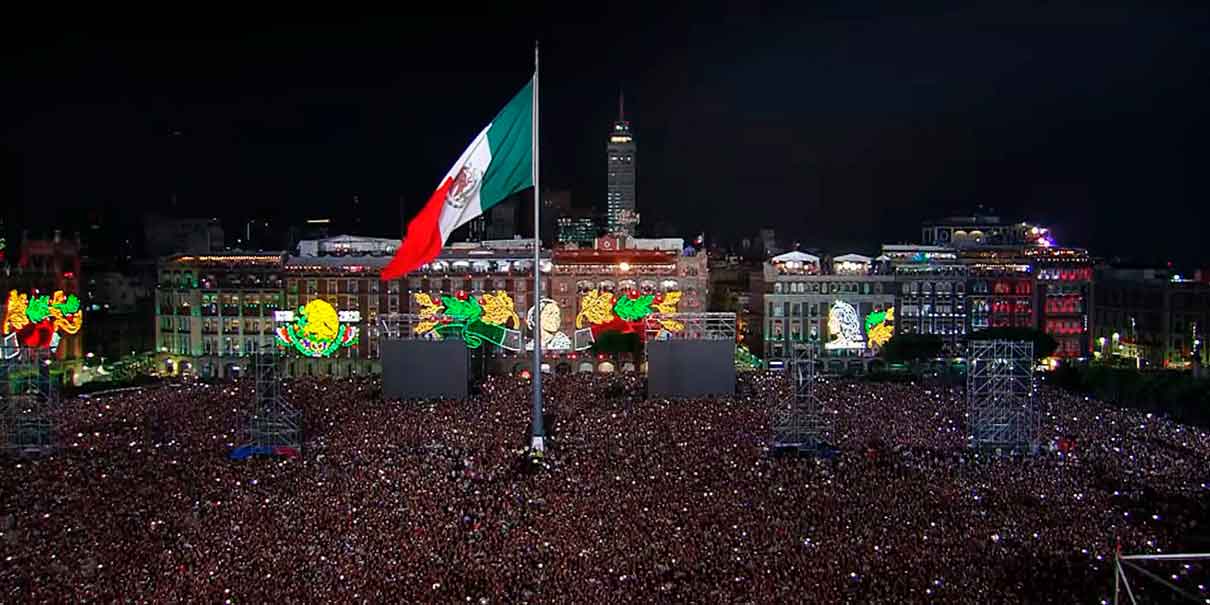 Zócalo abarrotado 