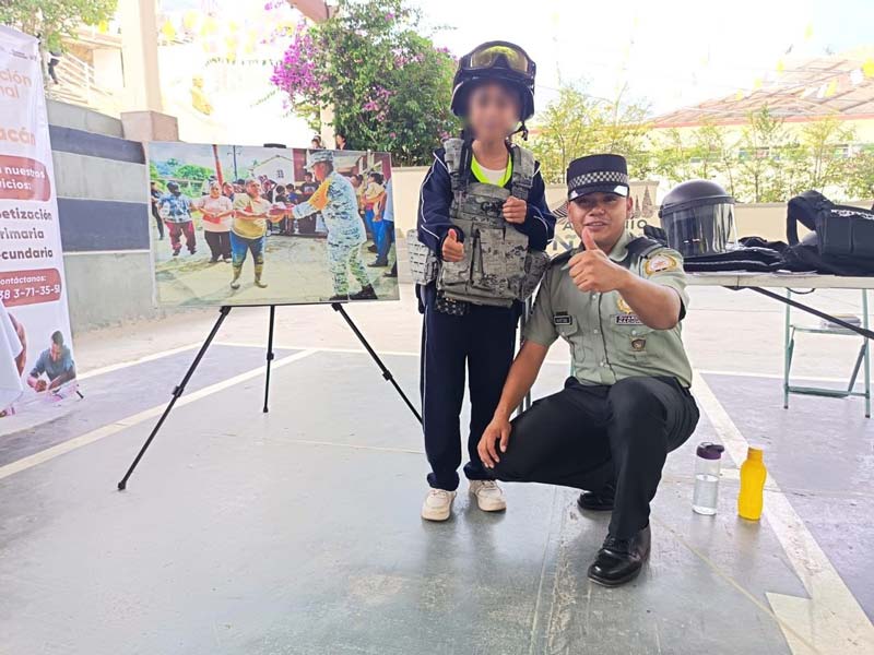 Guardia Nacional lleva jornada integral a mujeres indígenas en Tehuacán