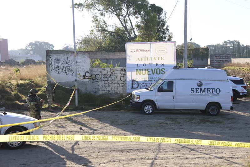Hallan bolsas con restos humanos abandonadas en San Aparicio