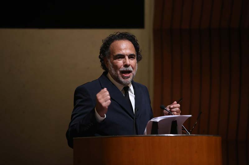 Iñárritu hace historia al ingresar a El Colegio Nacional como primer cineasta