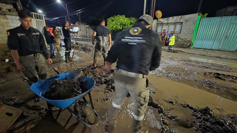 Inundaciones en Ciudad Serdán tras tormenta dejan pérdidas y daños en hogares