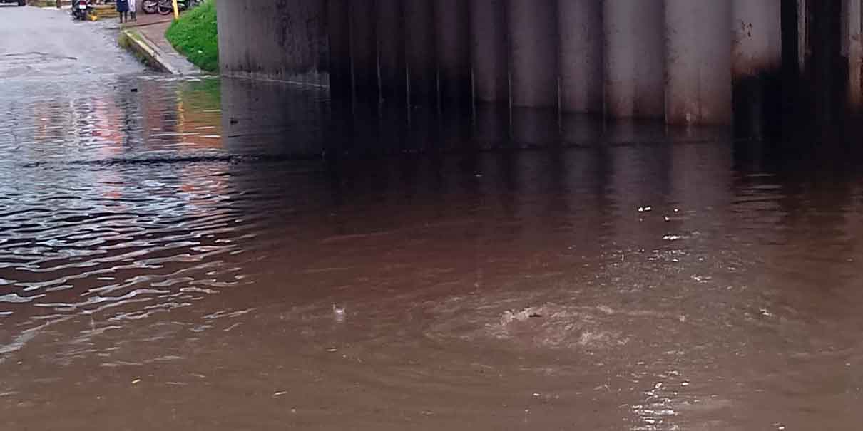 Operativo por lluvias en Texmelucan