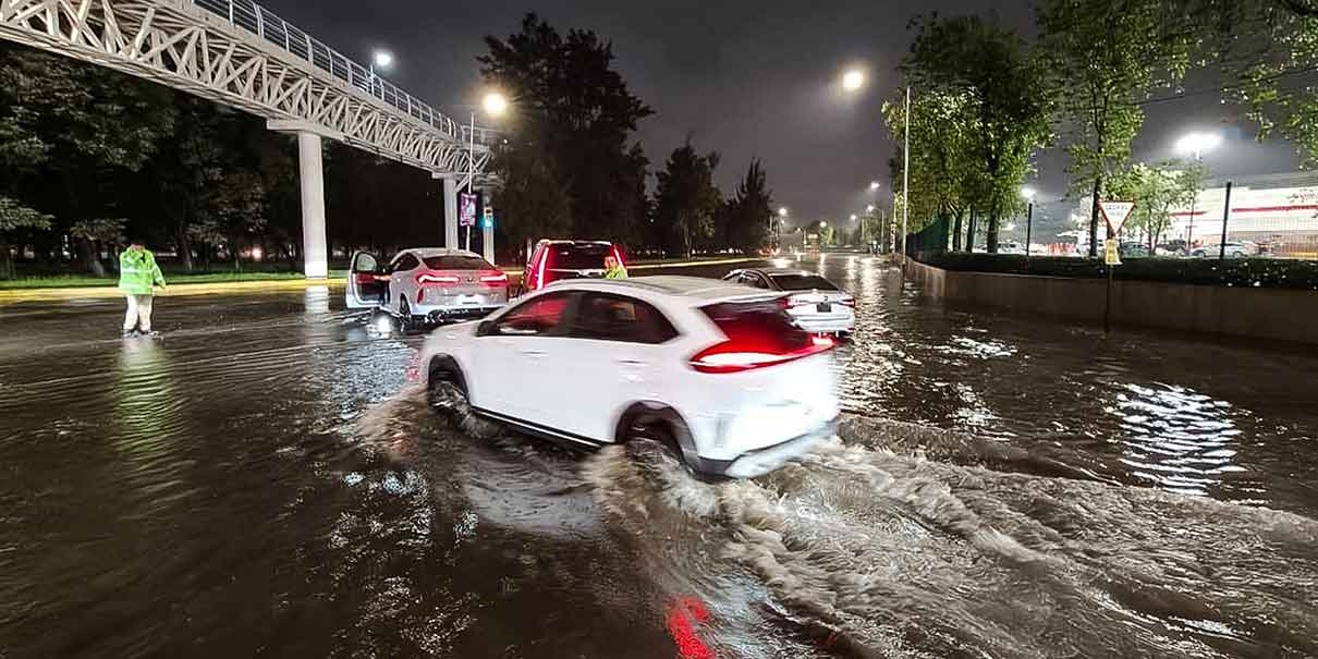 Inundaciones en la ciudad de Puebla