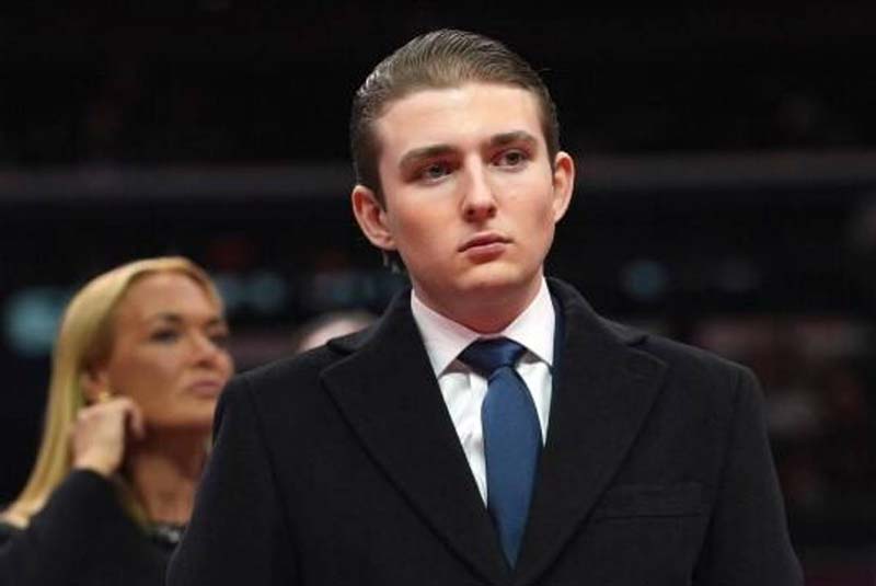Barron Trump, hijo menor del presidente Donald Trump.