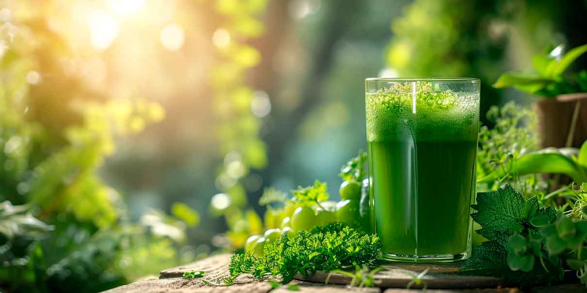 jugo verde