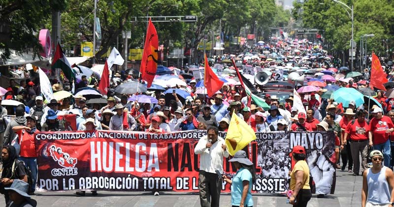 La CNTE descarta propuesta federal y amenaza con protesta masiva en el Mundial