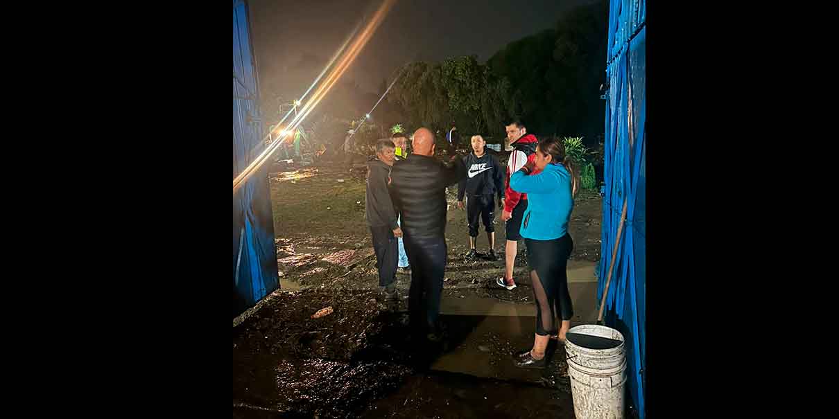 Inundaciones en Texmelucan