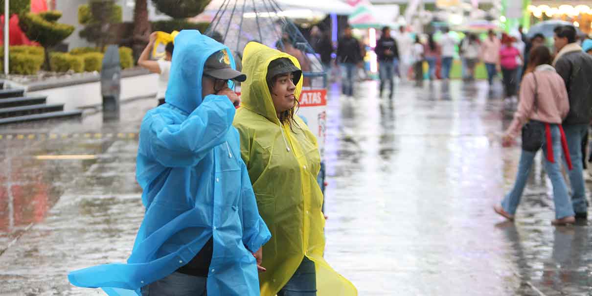 Lluvia en la feria