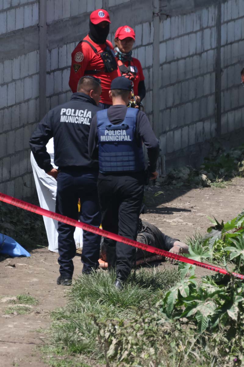 Localizan el cuerpo del policía arrastrado por la corriente en Ocoyucan