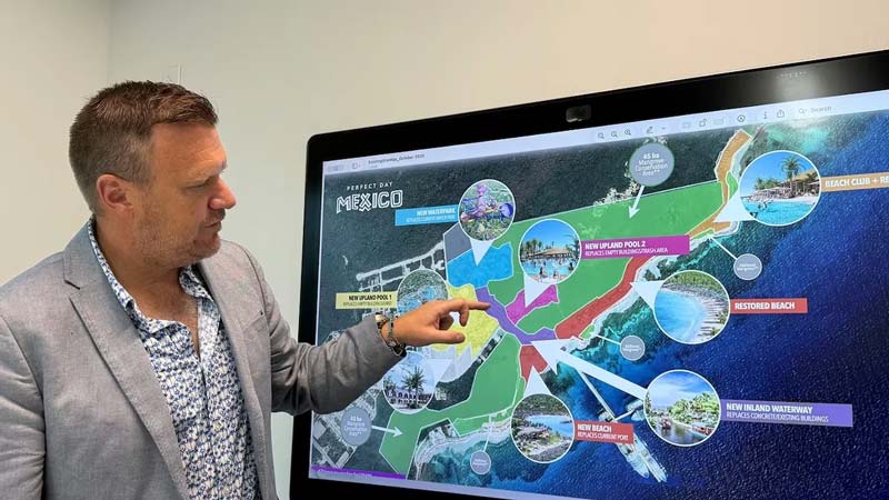 Mahahual se opone a obra de Royal Caribbean por daño ambiental