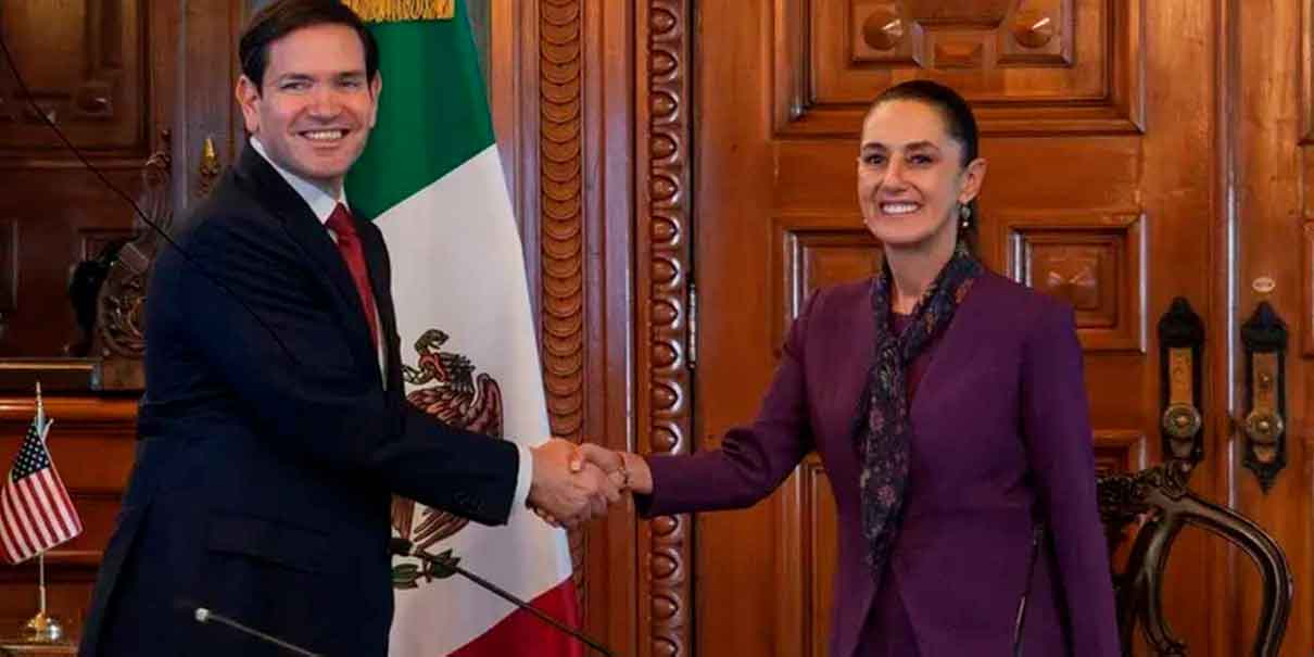 Marco Rubio y Sheinbaum