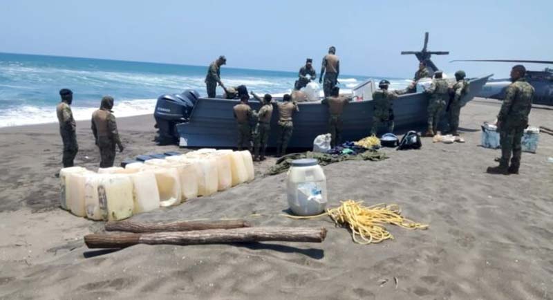 Golpe al crimen organizado: Marina incauta 1.5 toneladas de droga en Chiapas