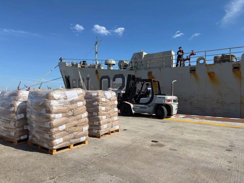 México envía dos barcos con ayuda humanitaria a Cuba en plena crisis