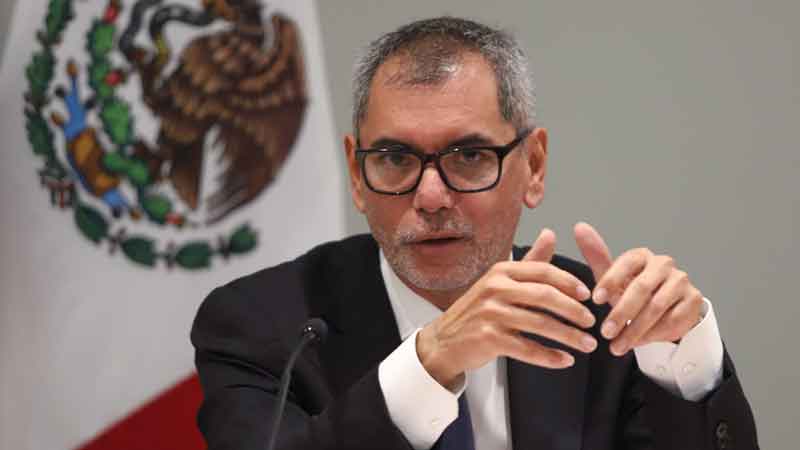 Édgar Amador Zamora, secretario de Hacienda y Crédito Público.