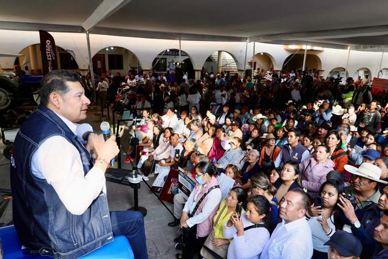 Microrregión de Cuautinchán recibe apoyos al campo, vivienda e infraestructura del Gobierno de Puebla