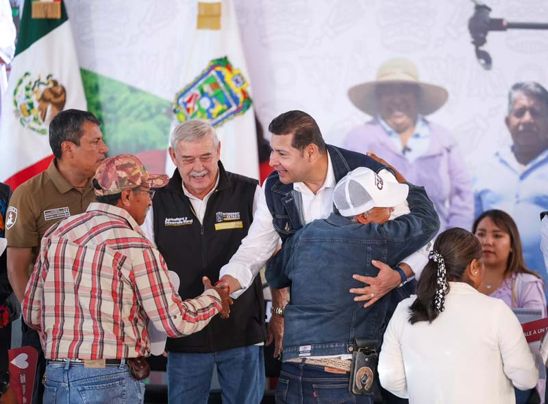 Microrregión de Cuautinchán recibe apoyos al campo, vivienda e infraestructura del Gobierno de Puebla