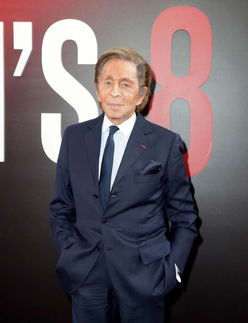 Muere Valentino Garavani, símbolo del glamour y la alta costura, a los 93 años