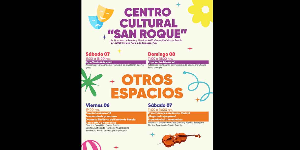 Cartelera Muestra de Danza Mexicana