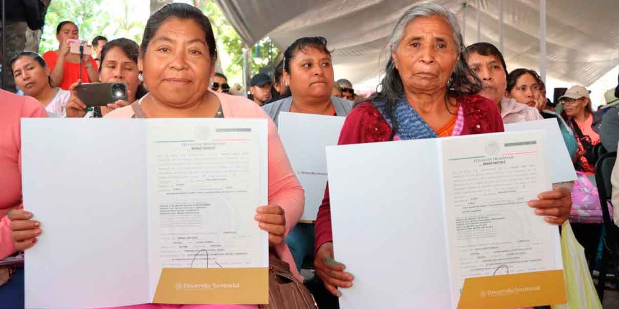 Títulos de propiedad agraria