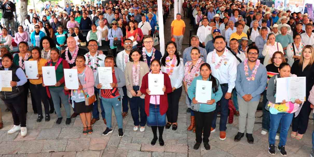 Títulos de propiedad agraria