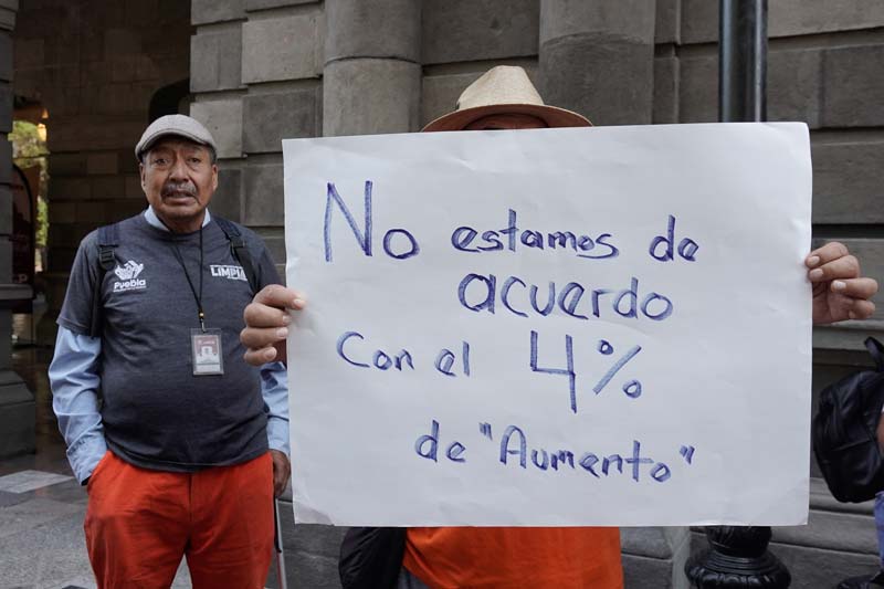 Naranjitas piden un mejor aumento salarial, exigen diálogo municipal
