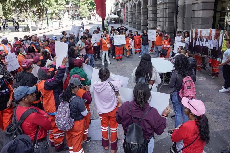Naranjitas piden un mejor aumento salarial, exigen diálogo municipal
