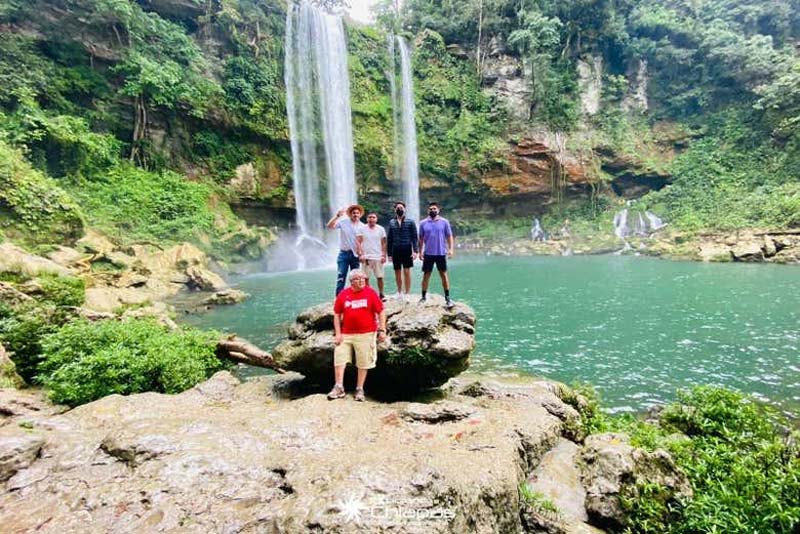 No creerás este paraíso en Chiapas: así luce la Cascada Misol-Há