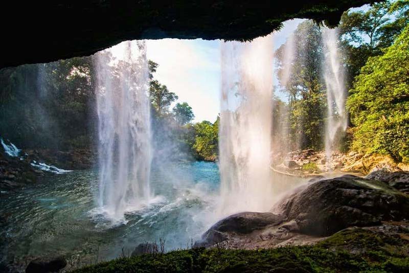 No creerás este paraíso en Chiapas: así luce la Cascada Misol-Há
