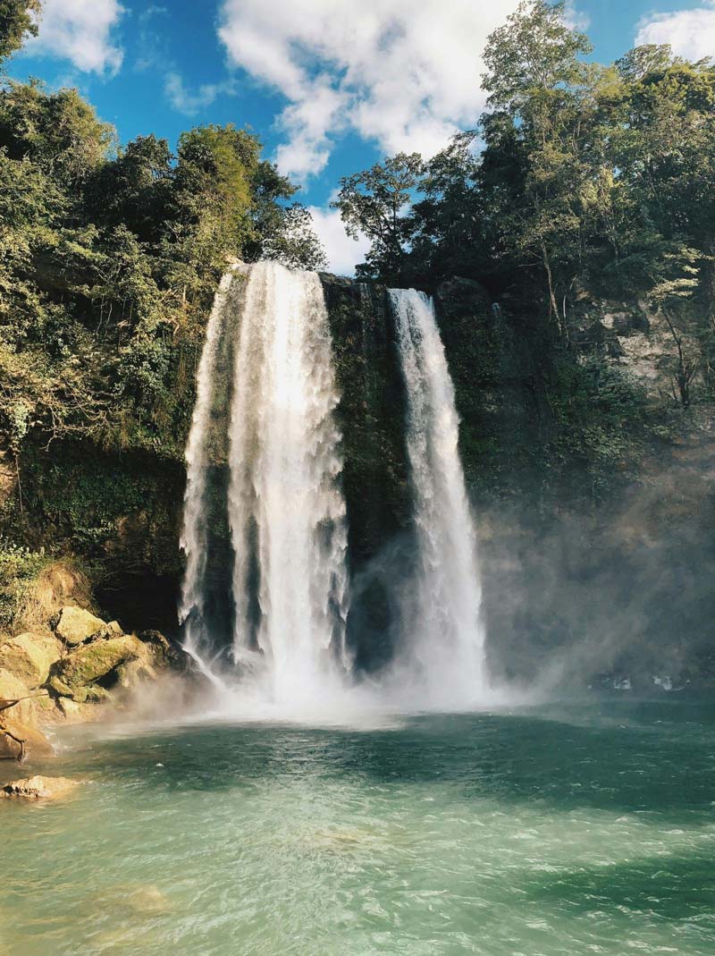 No creerás este paraíso en Chiapas: así luce la Cascada Misol-Há