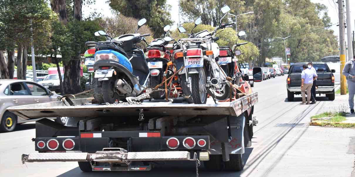 En tres días, 21 motos terminaron en el corralón tras operativos