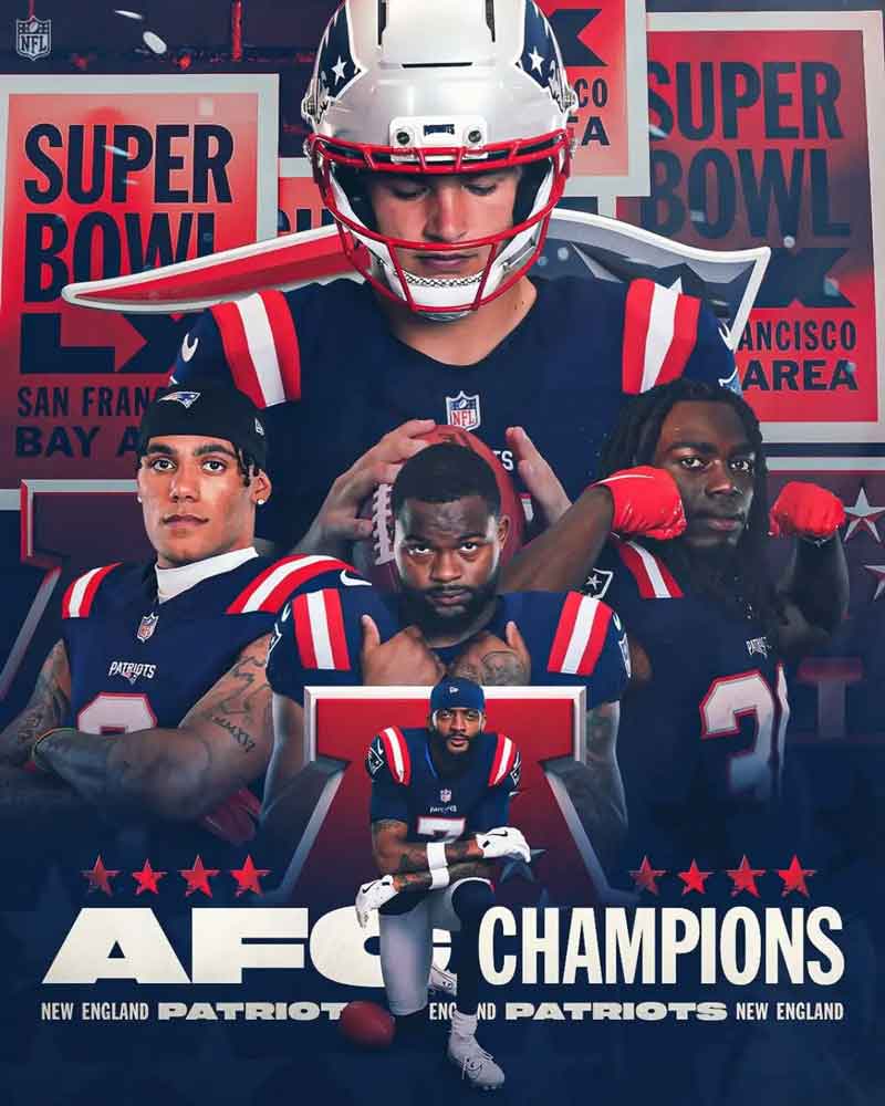 Patriots vs Seahawks por el título de la NFL: hora, canal y sede del Super Bowl LX