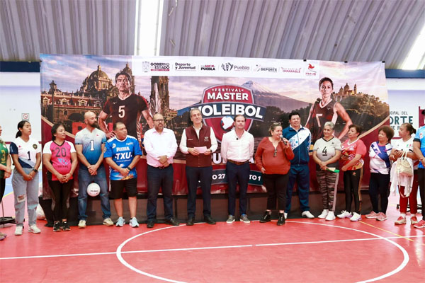 Festival Máster de Voleibol en Puebla,