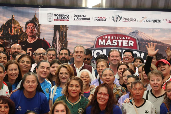 Festival Máster de Voleibol en Puebla,