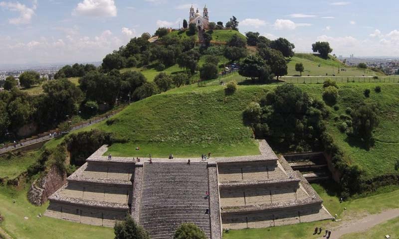 Pirámide de Cholula, Puebla: el misterio del sitio arqueológico más grande de México