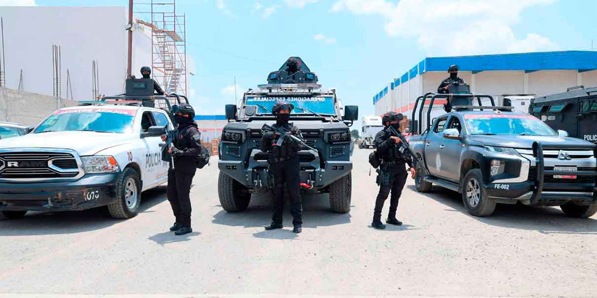 Operativo en Tecamachalco 