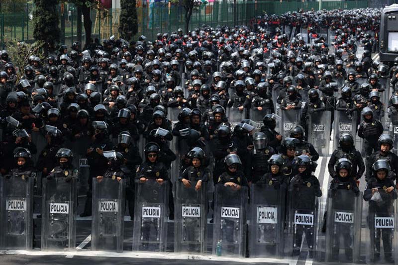 CNTE mantiene presión y va por el Estadio CDMX durante juego del Mundial