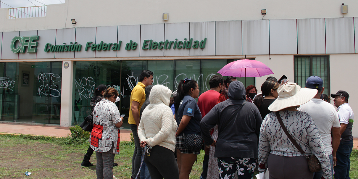Bloqueo en la CFE