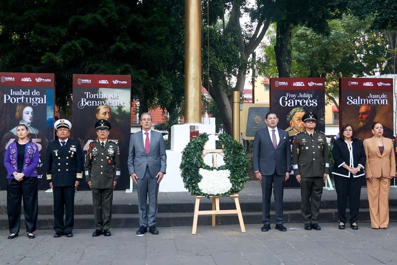Puebla celebra 495 años de su fundación con premios al Mérito Ciudadano