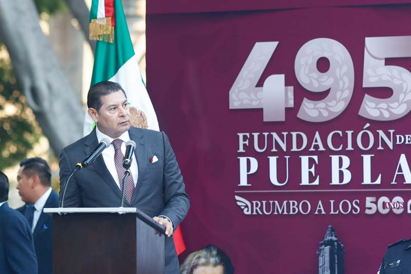 Puebla celebra 495 años de su fundación con premios al Mérito Ciudadano