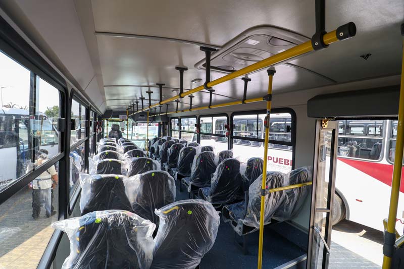 Puebla invierte 11.8 millones en transporte eléctrico y unidades nuevas