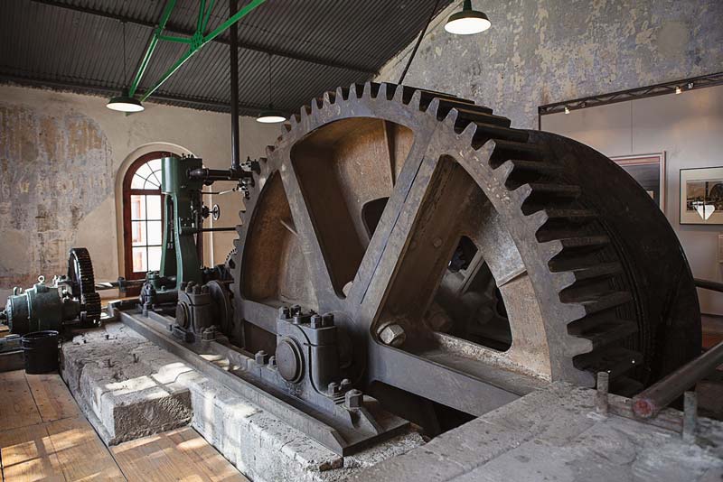 Mina La Dificultad, símbolo del patrimonio minero de Real del Monte desde 1889.