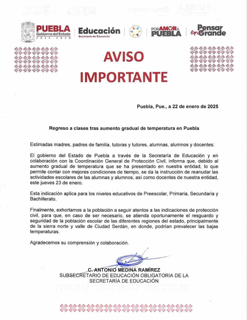 AVISO SEP