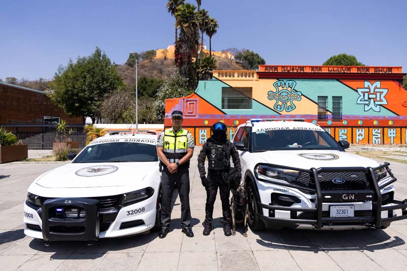 Refuerzan seguridad en San Andrés Cholula por Semana Santa 2026