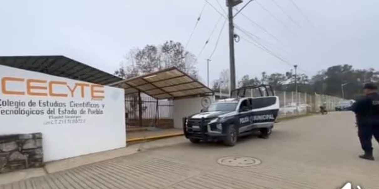 Roban en instalaciones del Cecyte de Xicotepec, se llevaron dinero y otros objetos de valor